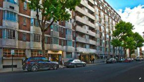 One bedroom at Chelsea cloister Hotel